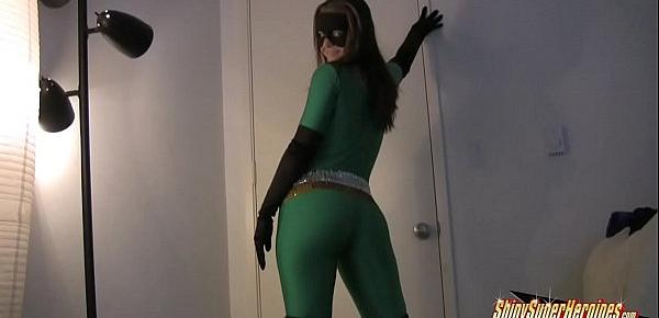  Heroine green spandex